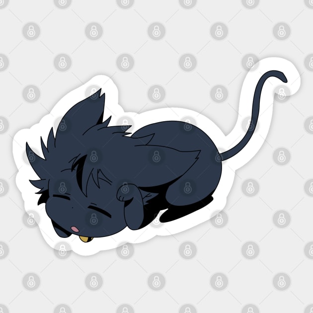 Servamp - Cute Cat Kuro Sticker by oneskyoneland